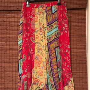 Multi colored/pattern skirt